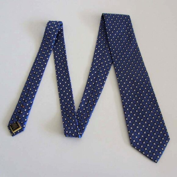 DONALD J. TRUMP Signature Collection geometric print neck tie - Picture 3 of 6